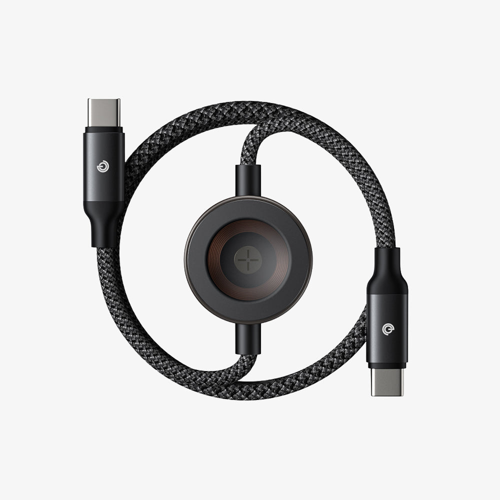 2-in-1 USB-C to USB-C Charging and Data Cable for Apple Watch | grantclassic