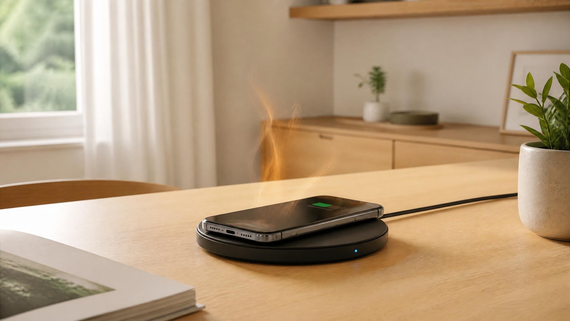 Is wireless charging heat normal? Temperature ranges and warning signs