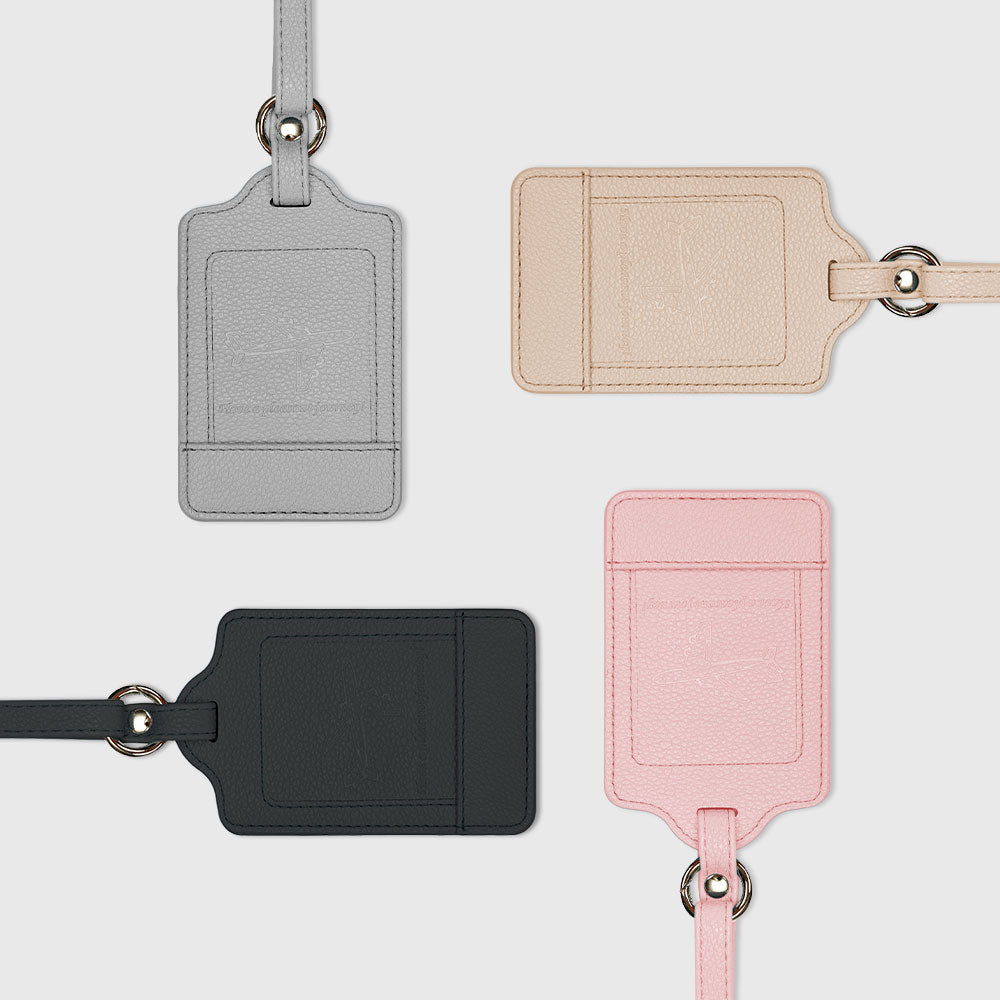 GC-Tag Card leather luggage tag case — Image 6 | grantclassic