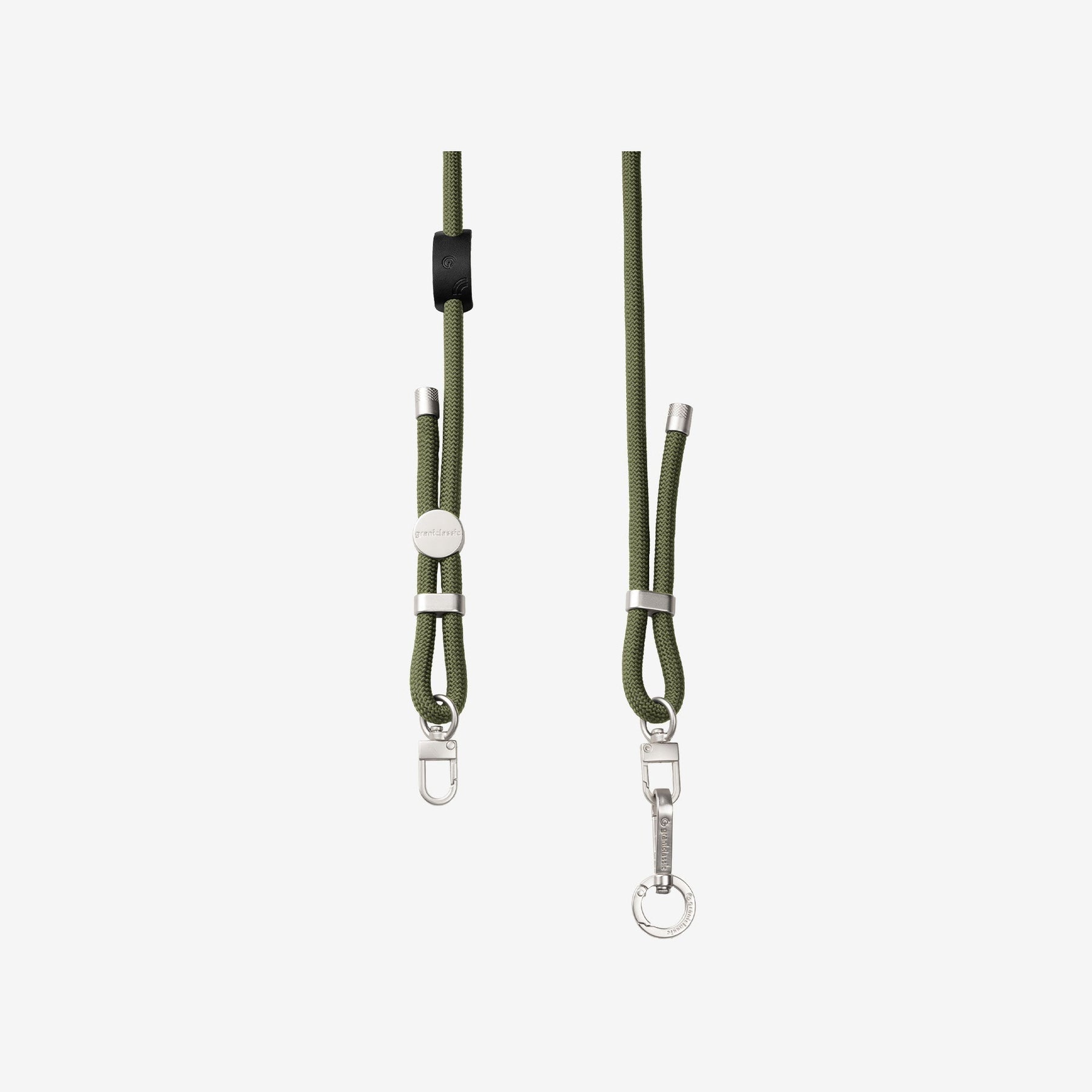 Velvet Strap - Phone Lanyard - Army Green - Image 1 | grantclassic