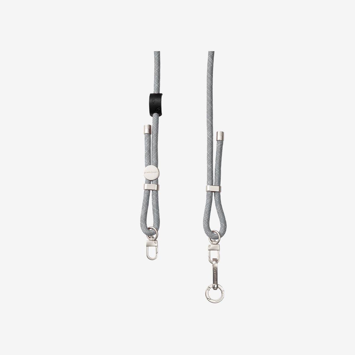 Velvet Strap phone lanyard - Khaki Pinstripe - grantclassic
