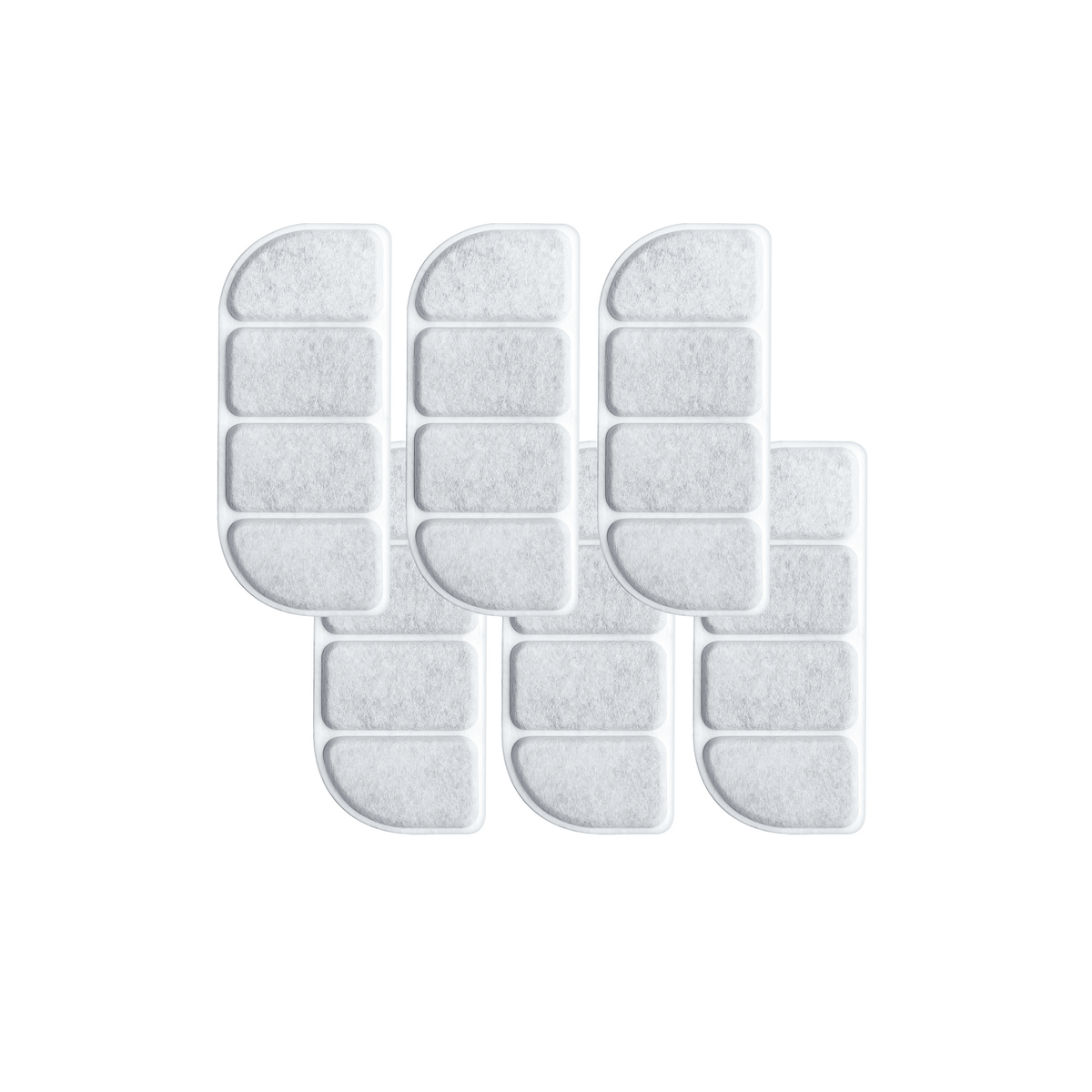 AquaLux Mag Magnetic Pet Fountain Replacement Filters, 6-Pack - Image 1 | grantclassic