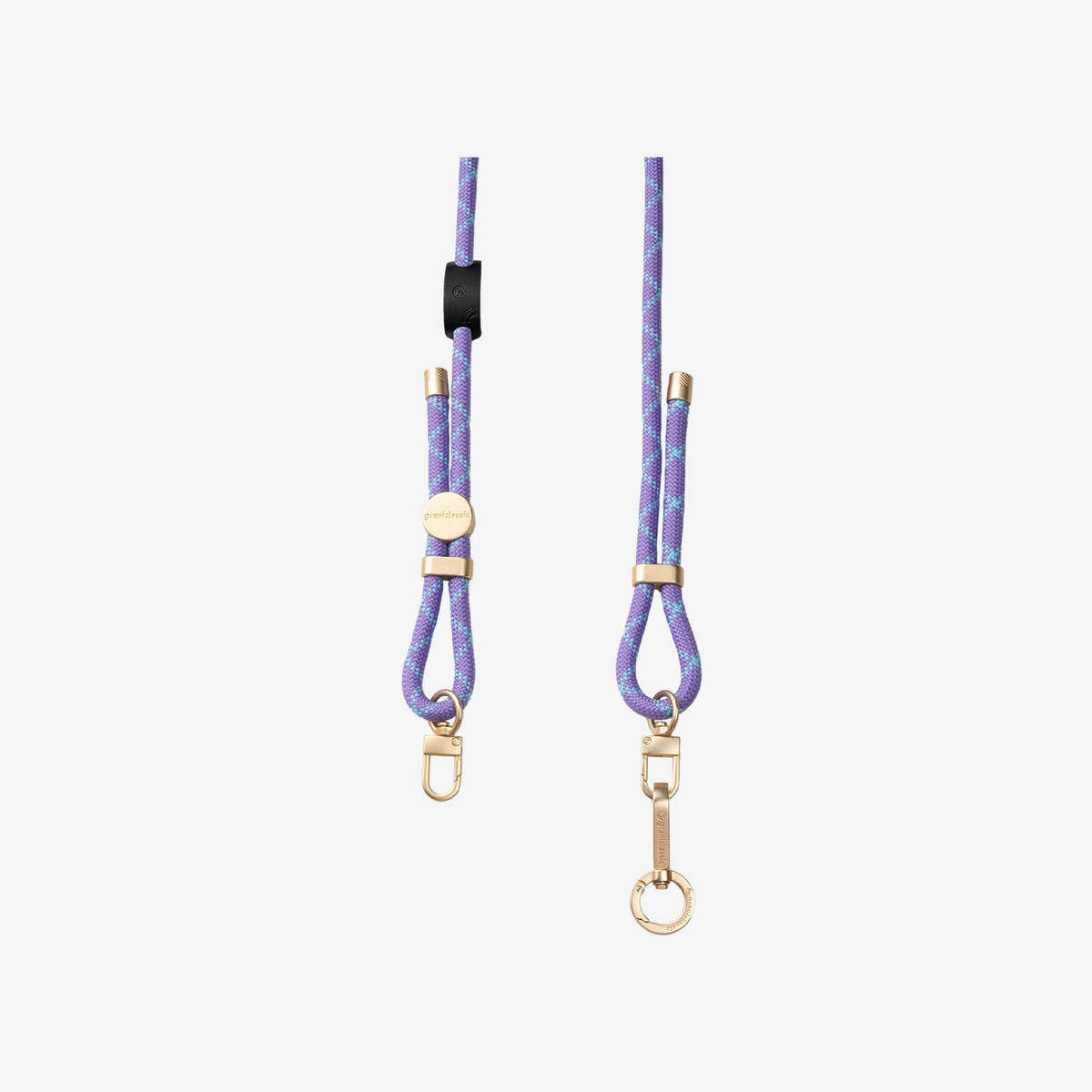 Velvet Strap Phone Lanyard - Light Gray - Image 14 | grantclassic
