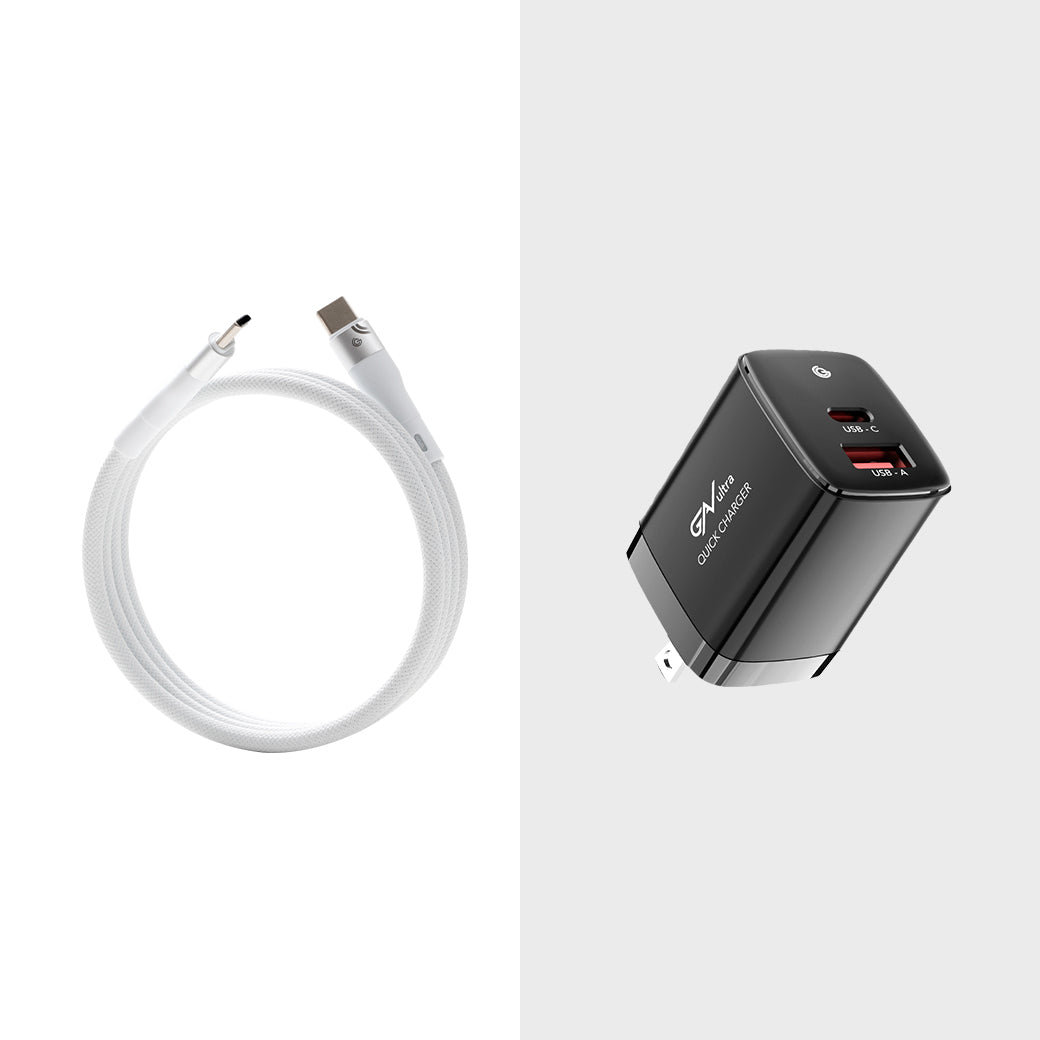 [Tidy Charge Kit] FlexMag self-coiling magnetic cable + 30W charger — Image 2 | grantclassic