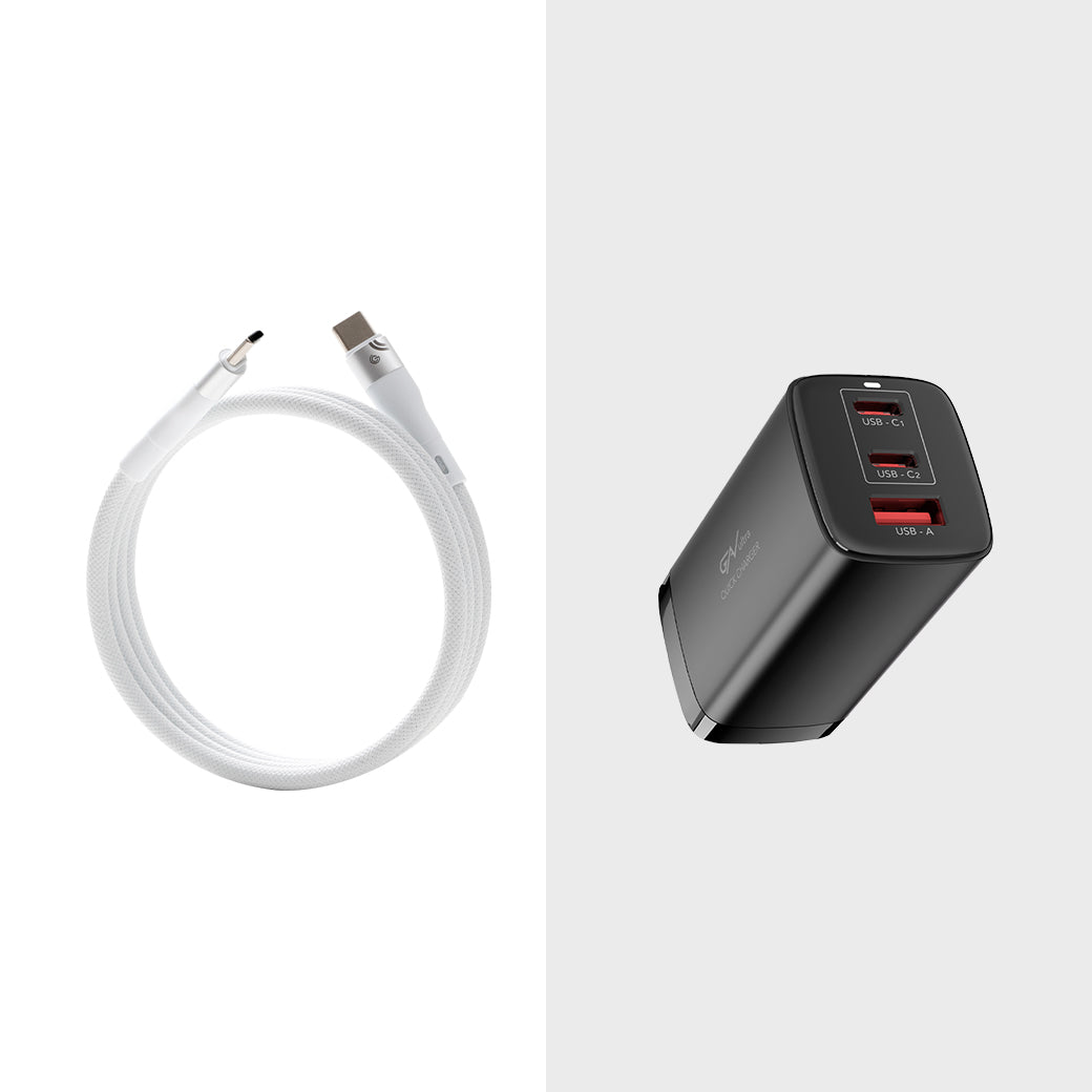[Fast Charging Set] Magnetic self-coiling cable + 65W charger - Image 3 | grantclassic