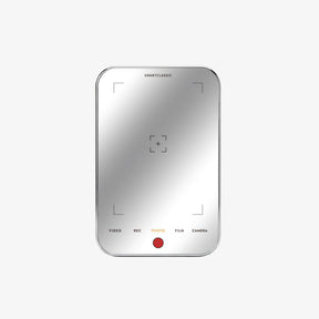 TITANSHIELD Mirror Edition, mirrored front with a camera viewfinder graphic | grantclassic