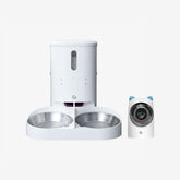 LuxNourish Automatic Cat and Dog Feeder, Pet Cam Edition + Twin Bowl Accessory | grantclassic