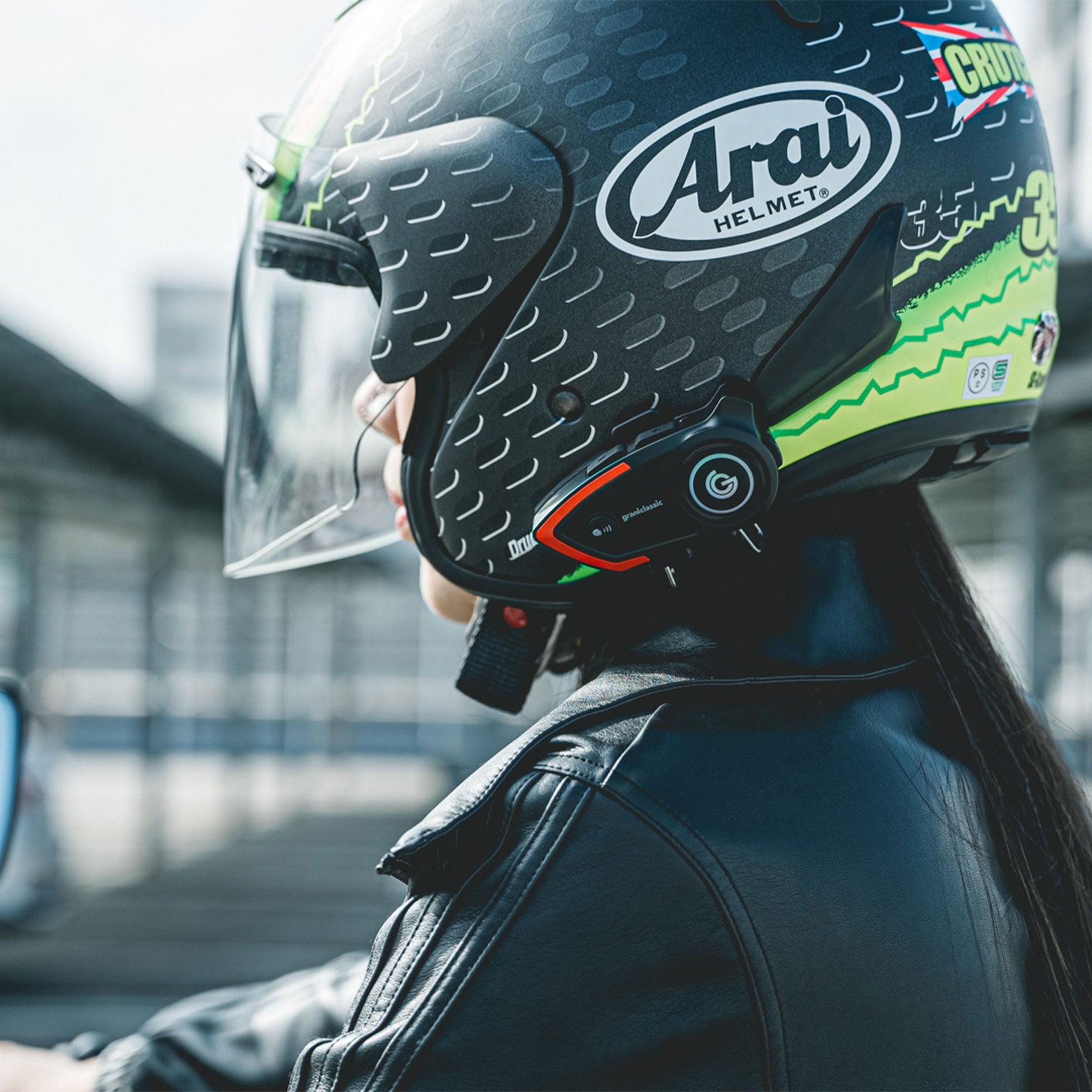 [2-Pack] RideTune C300 helmet Bluetooth headset — Image 3 | grantclassic
