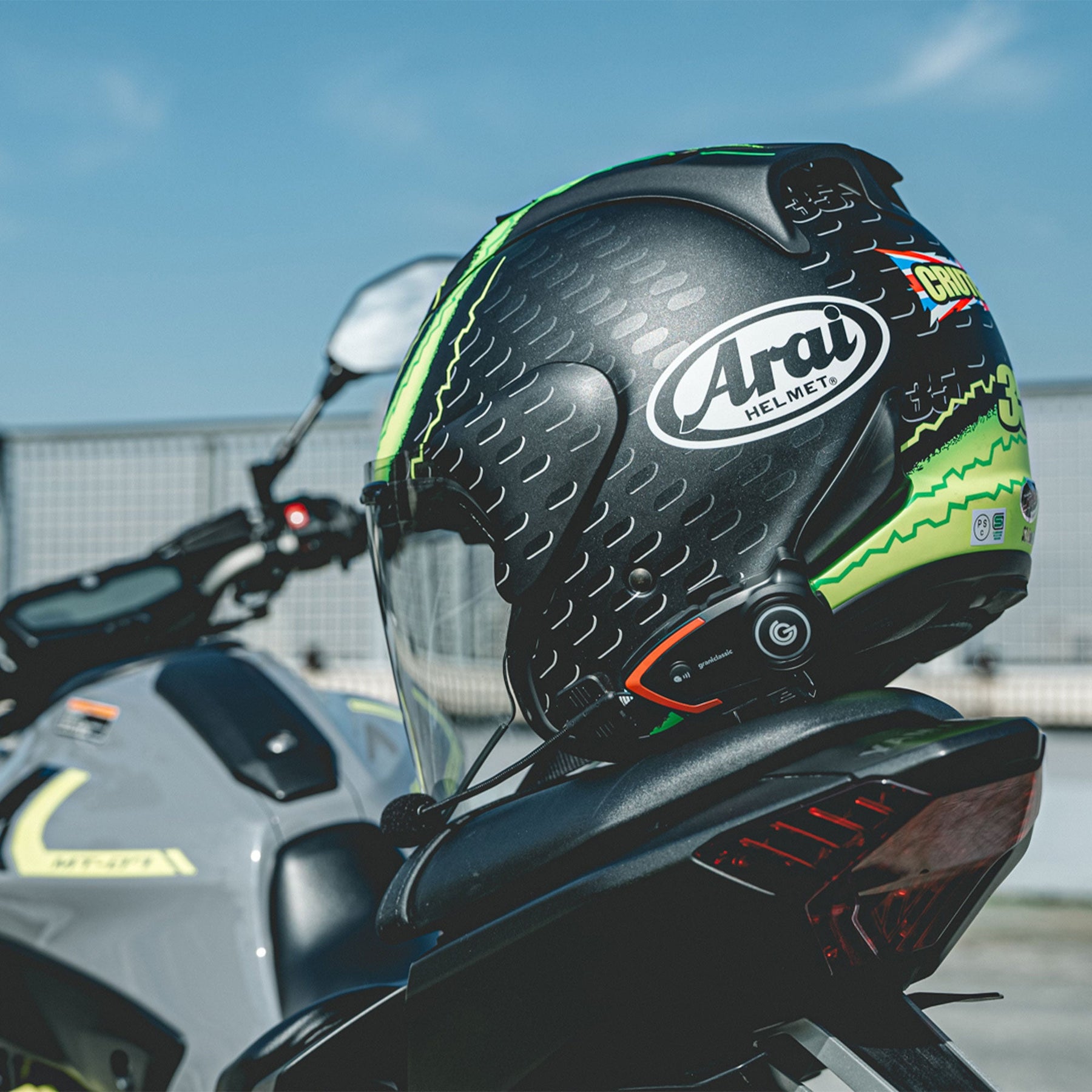 [2-Pack] RideTune C300 helmet Bluetooth headset — Image 2 | grantclassic