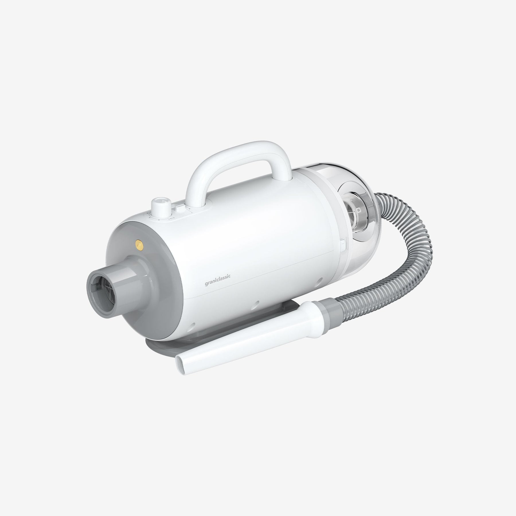 PetBlow 2-in-1 blower and vacuum, white pet dryer with nozzle and hose | grantclassic
