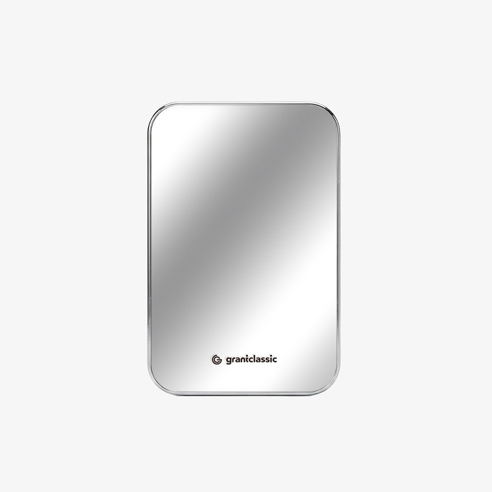 TITANSHIELD Mirror Edition, woman using it attached to the back of her phone | grantclassic