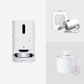 [Whole-Home Pet Care] AquaLux Fountain + LuxNourish Feeder + Furry Dry Drying Box - Image 2 | grantclassic