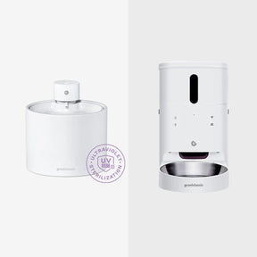[Pet Bundle] AquaLux Fountain, UV + LuxNourish Automatic Feeder - Image 1 | grantclassic