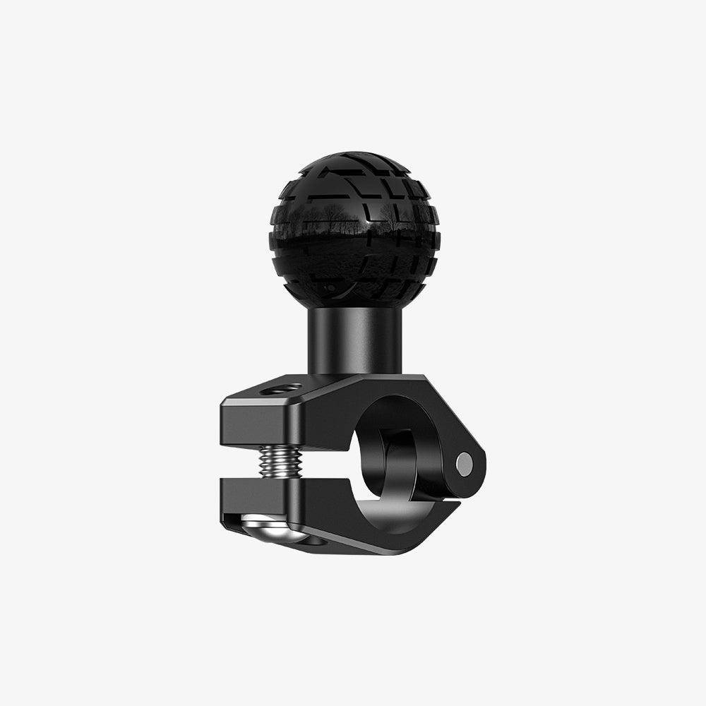 Mirror Round-Bar Clamp, Motorcycle Phone Mount Base Accessory | grantclassic