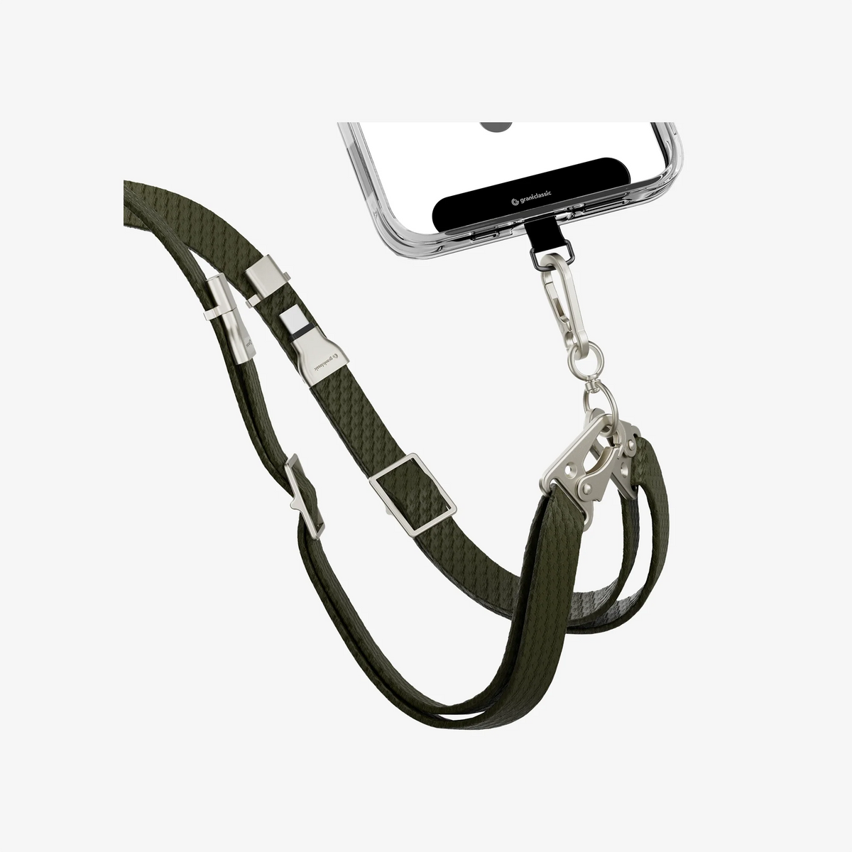 Velvet Strap Pro Phone Charging Lanyard, 15 mm Flat Cable - Image 3 | grantclassic