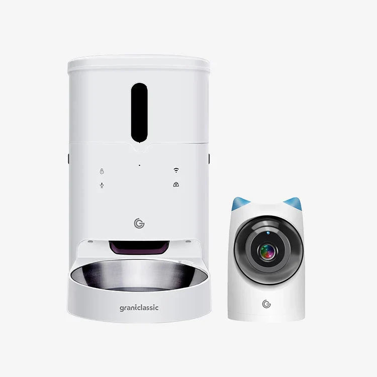 [Fully Loaded] LuxNourish Feeder + Pet Camera + Smart Button + Ceramic Bowl + 6 L Hopper - Image 2 | grantclassic
