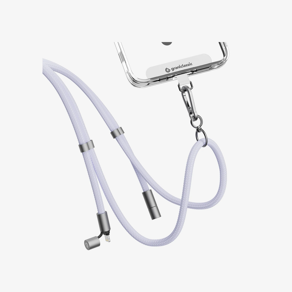 Velvet Strap Pro charging lanyard, 160 cm — Image 1 | grantclassic