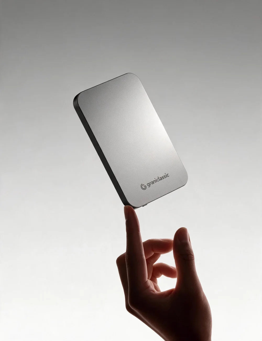 TITANSHIELD Air balanced on a fingertip, all 113 g of it
